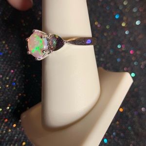 Size 7 mermaid stone with hearts